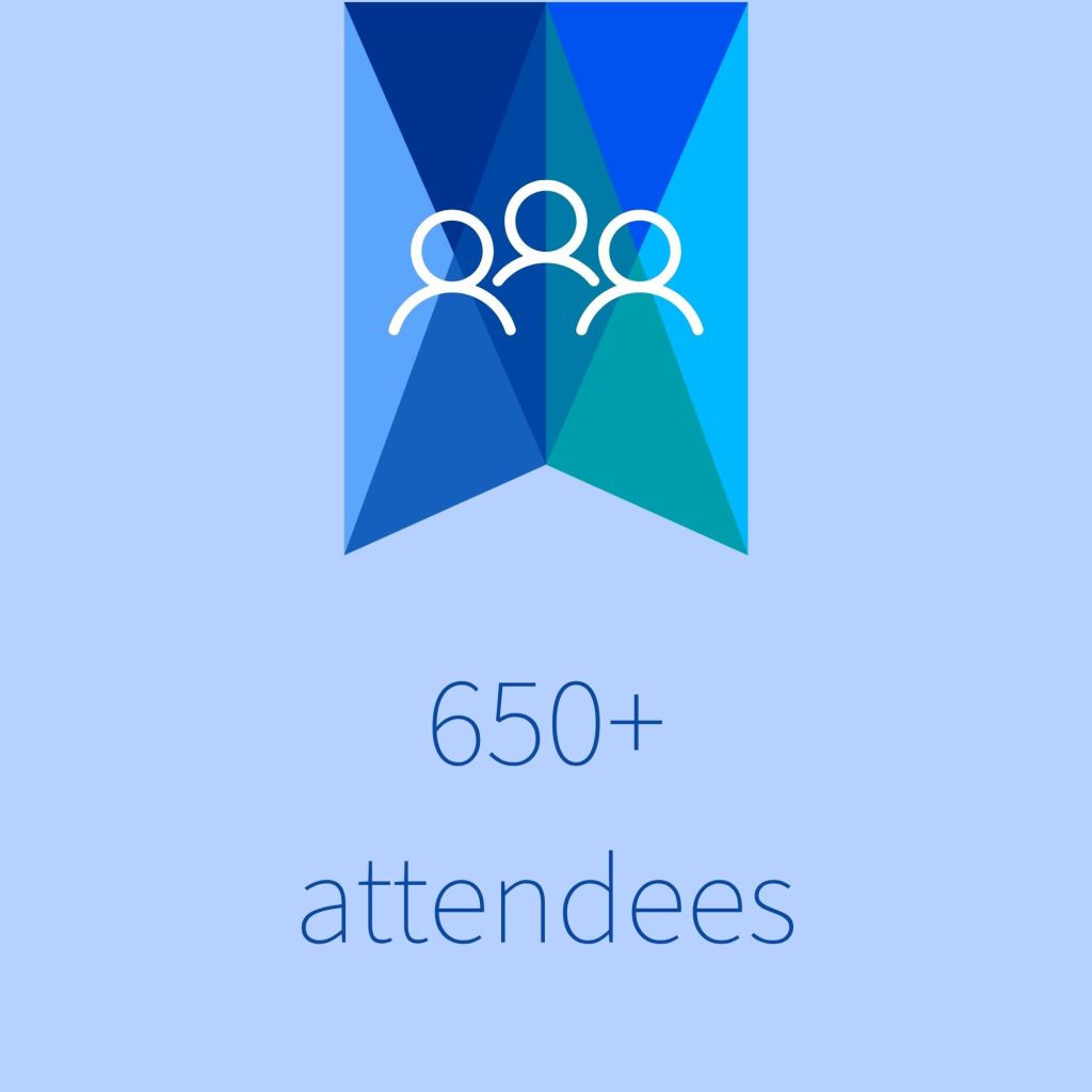 650+ attendees